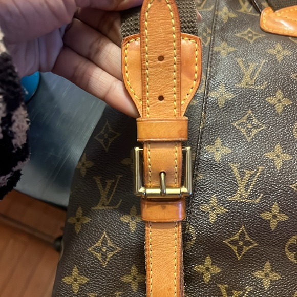 LOUIS VUITTON Monogram Montsouris GM Backpack Vintage purchased in 1998 - Picture 7 of 13